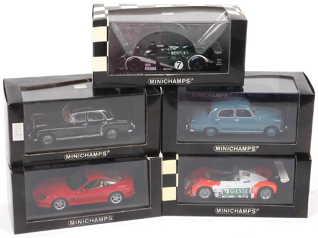 Lot 101 - MINICHAMPS (ALLEMAGNE) (5)