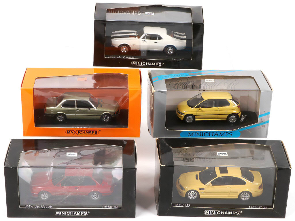 Lot 93 - MINICHAMPS (ALLEMAGNE) (5)