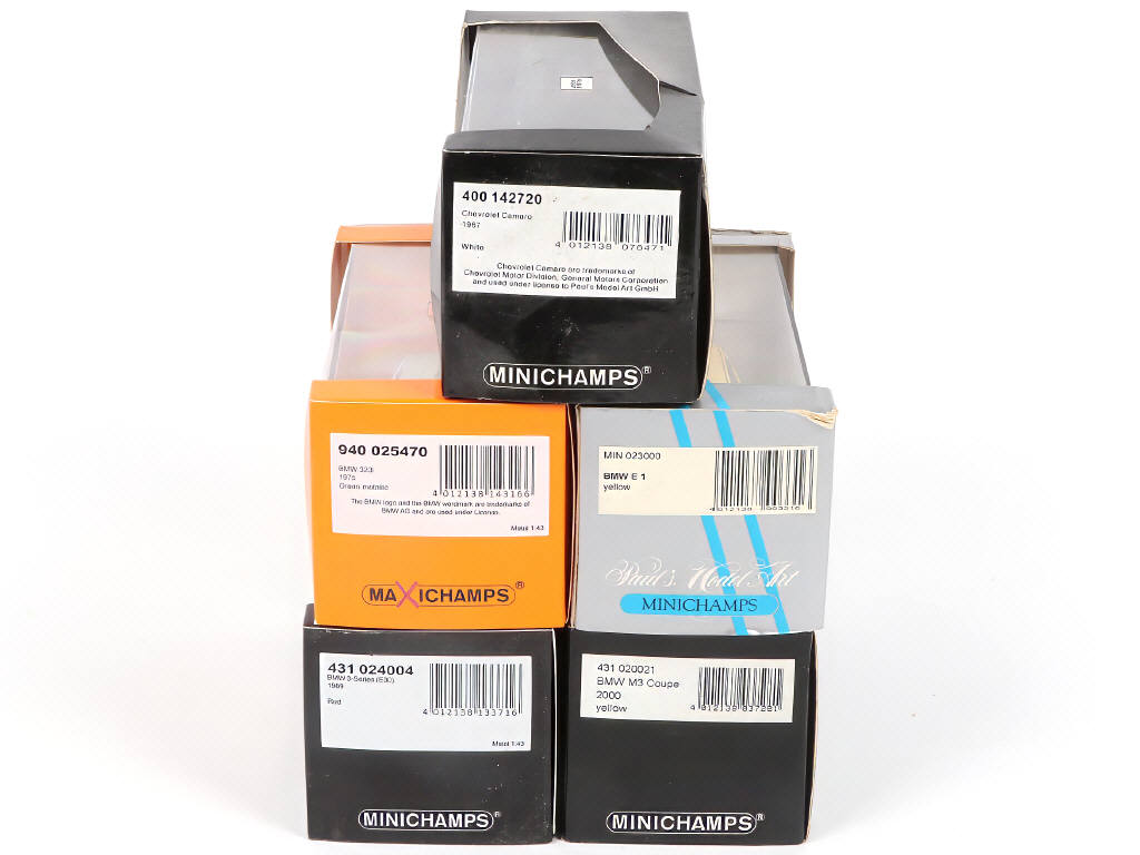 Lot 93 - MINICHAMPS (ALLEMAGNE) (5)