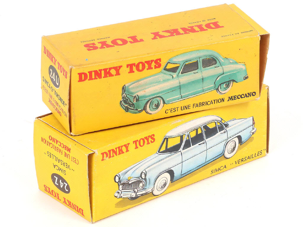 Lot 263 - DINKY TOYS (FRANCE) (2)