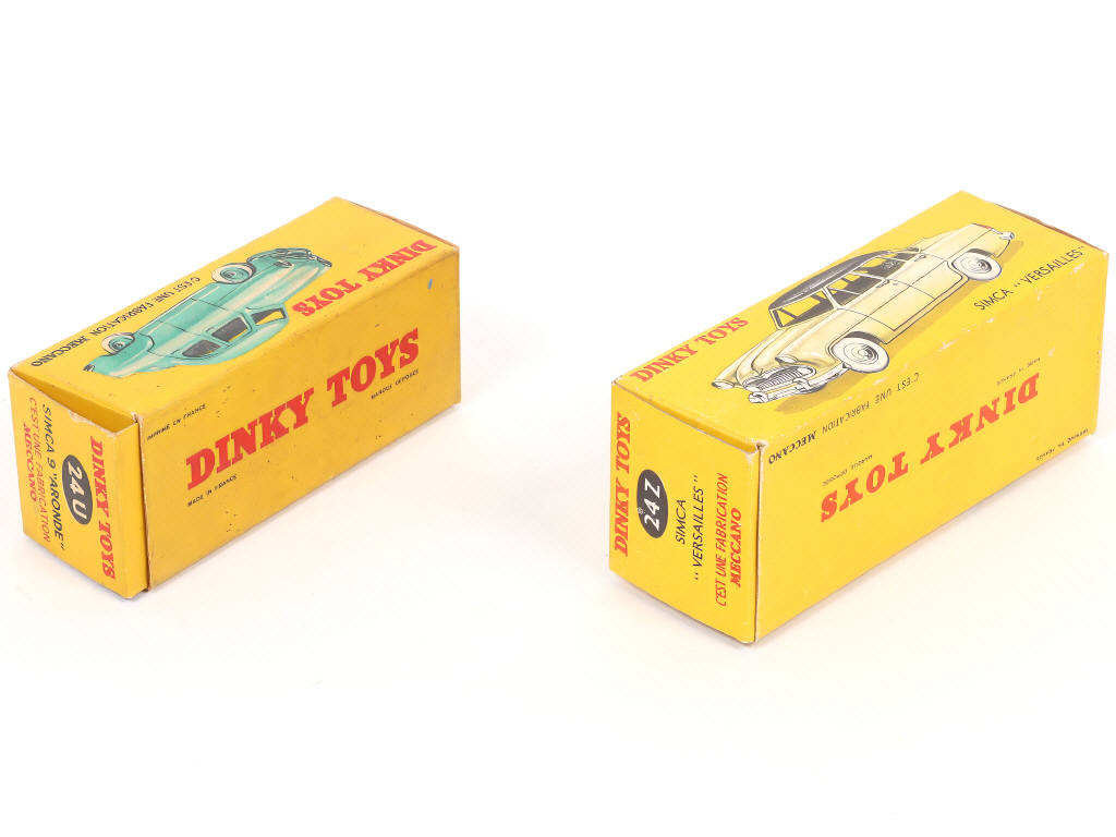 Lot 263 - DINKY TOYS (FRANCE) (2)
