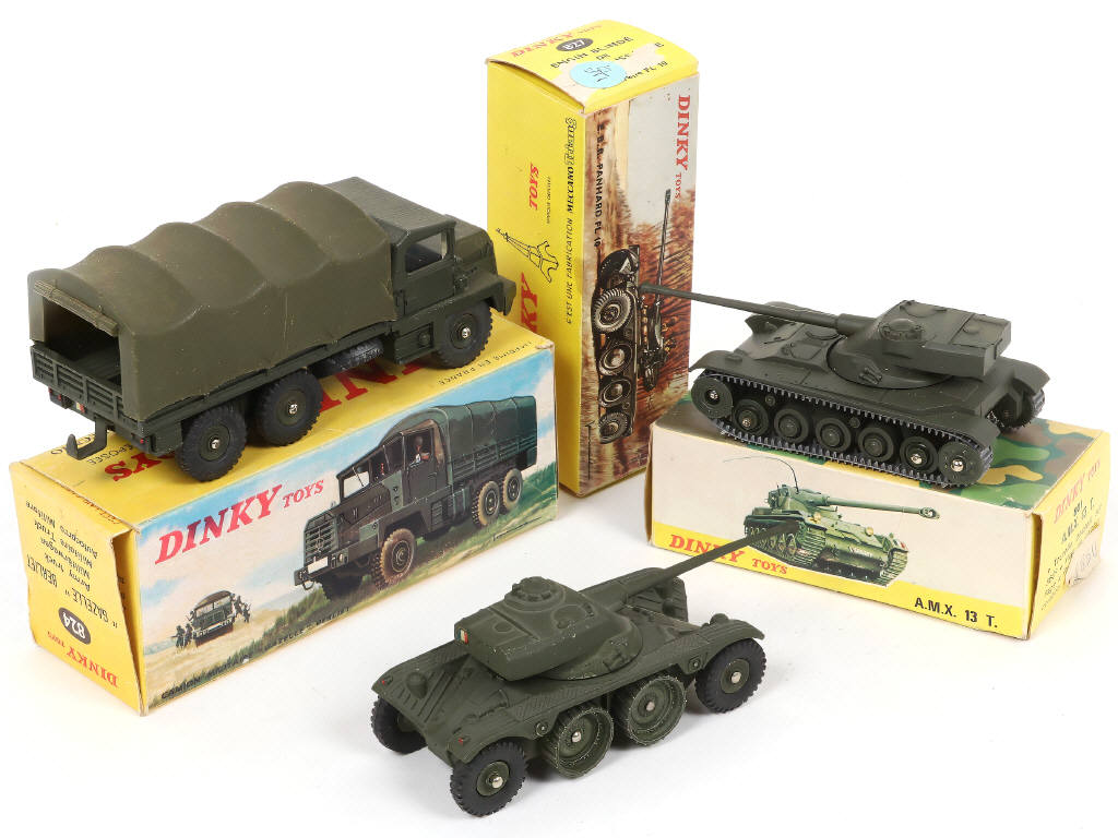 Lot 290 - DINKY TOYS (FRANCE) (3)