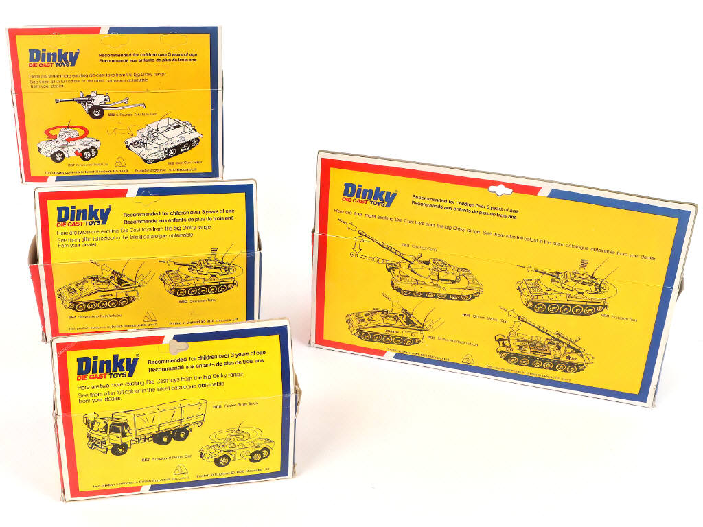 Lot 267 - DINKY TOYS (GB) (4)