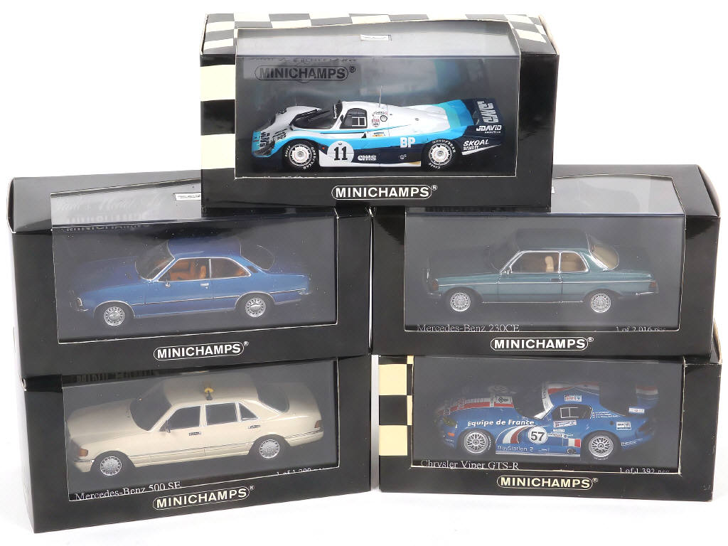 Lot 106 - MINICHAMPS (ALLEMAGNE) (5)