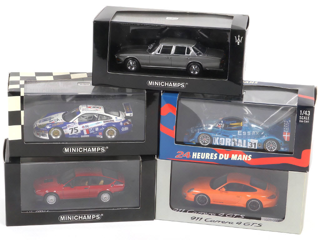 Lot 110 - MINICHAMPS (ALLEMAGNE) (5)