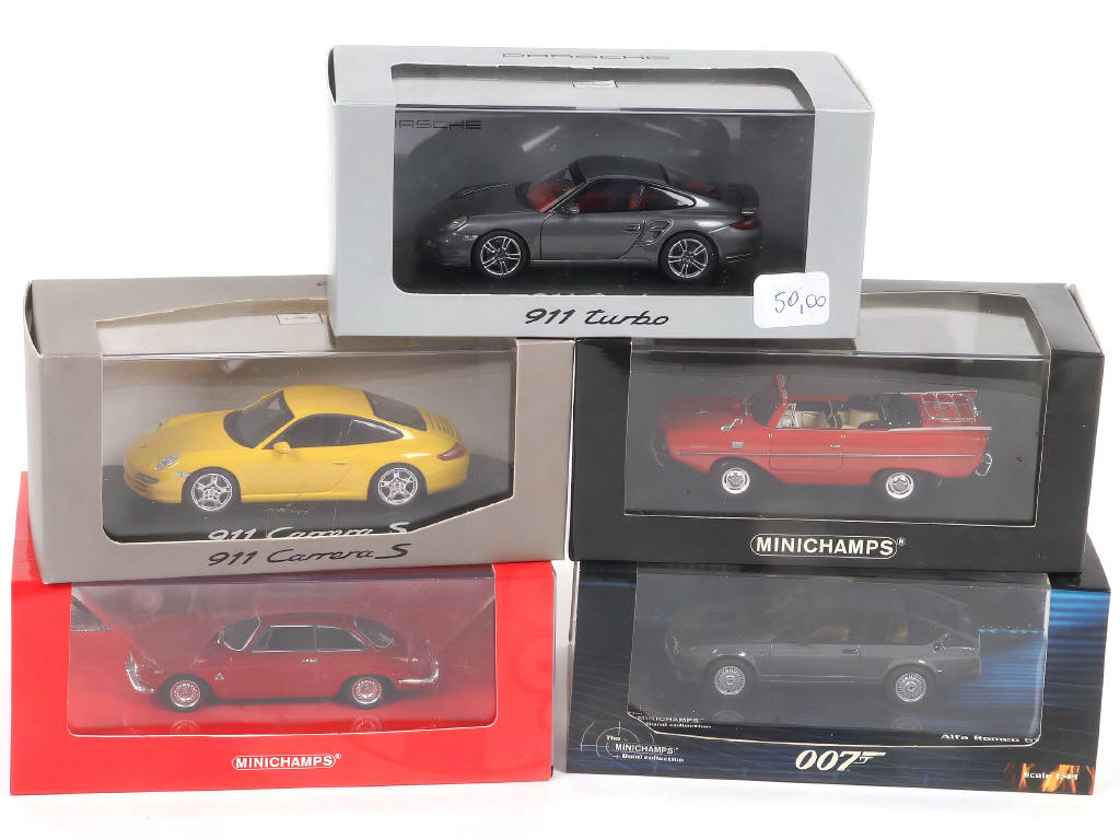 Lot 111 - MINICHAMPS (ALLEMAGNE) (5)