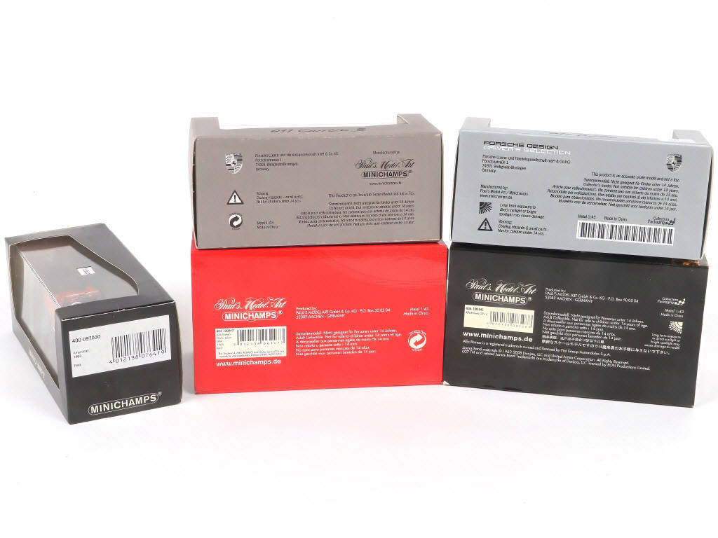 Lot 111 - MINICHAMPS (ALLEMAGNE) (5)