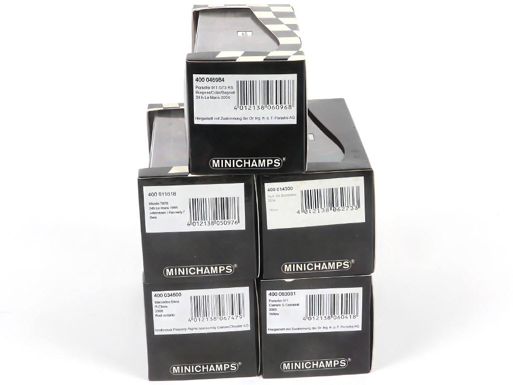 Lot 113 - MINICHAMPS (ALLEMAGNE) (5)