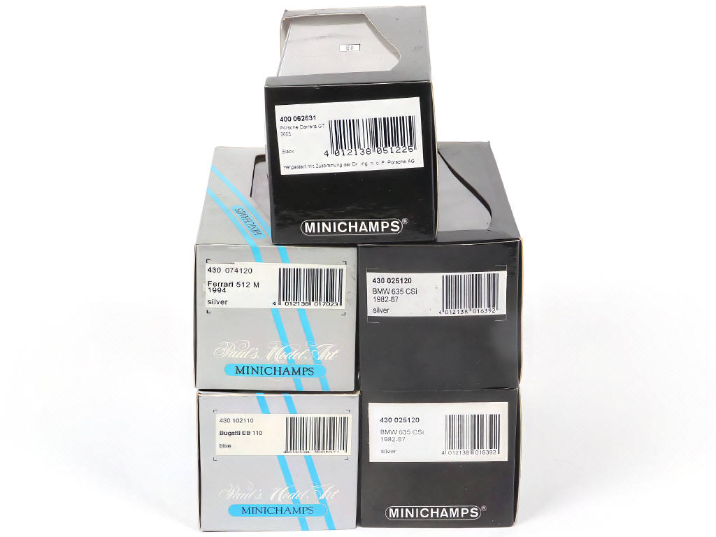 Lot 113 - MINICHAMPS (ALLEMAGNE) (5)