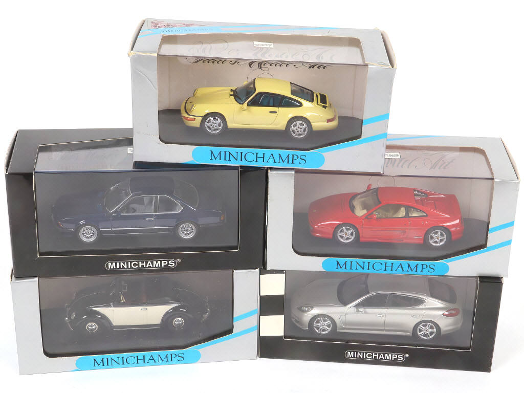 Lot 107 - MINICHAMPS (ALLEMAGNE) (5)