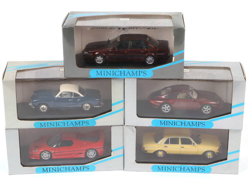 Lot 108 - MINICHAMPS (ALLEMAGNE) (5)