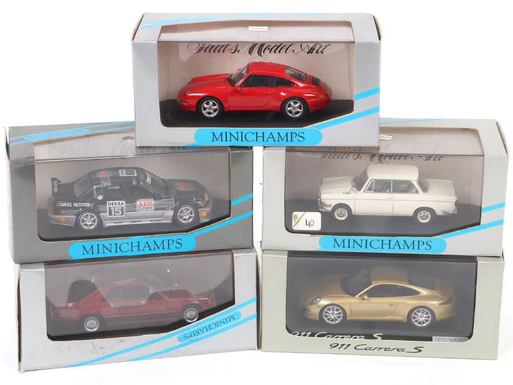 Lot 110 - MINICHAMPS (ALLEMAGNE) (5)