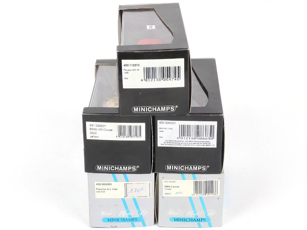 Lot 100 - MINICHAMPS (ALLEMAGNE) (5)