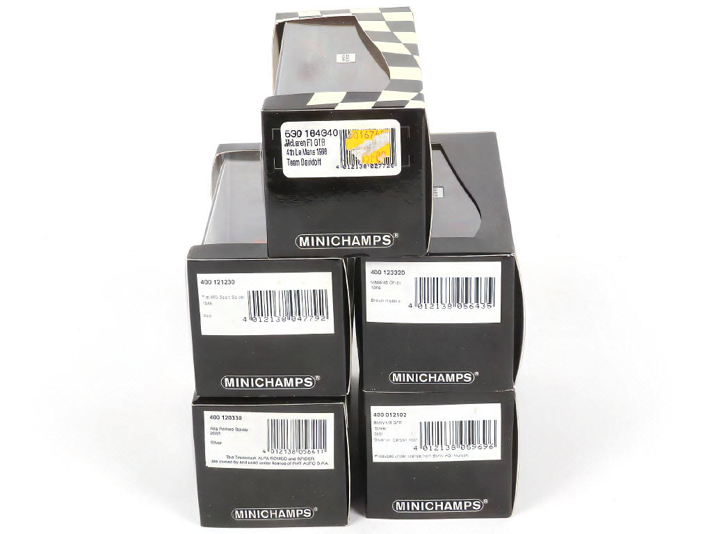 Lot 104 - MINICHAMPS (ALLEMAGNE) (5)