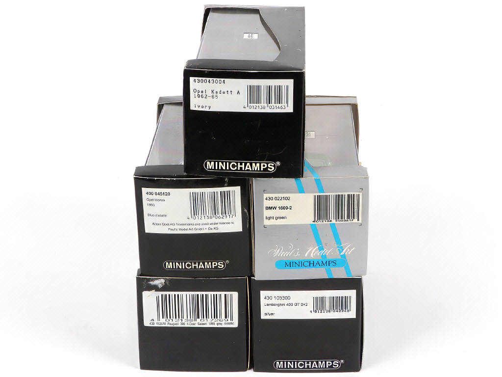 Lot 93 - MINICHAMPS (ALLEMAGNE) (5)