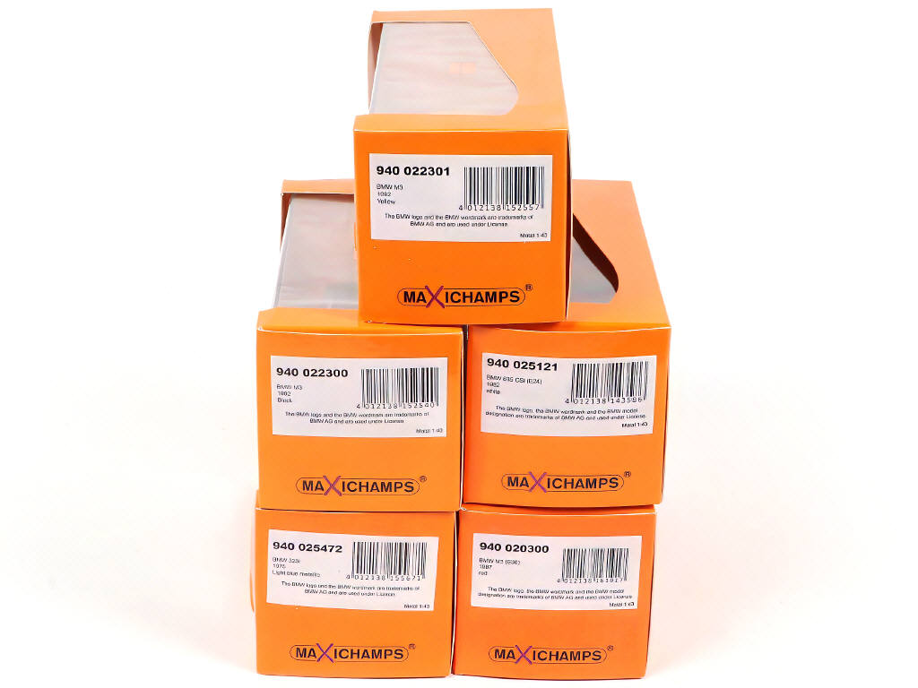 Lot 94 - MINICHAMPS (ALLEMAGNE) (5)