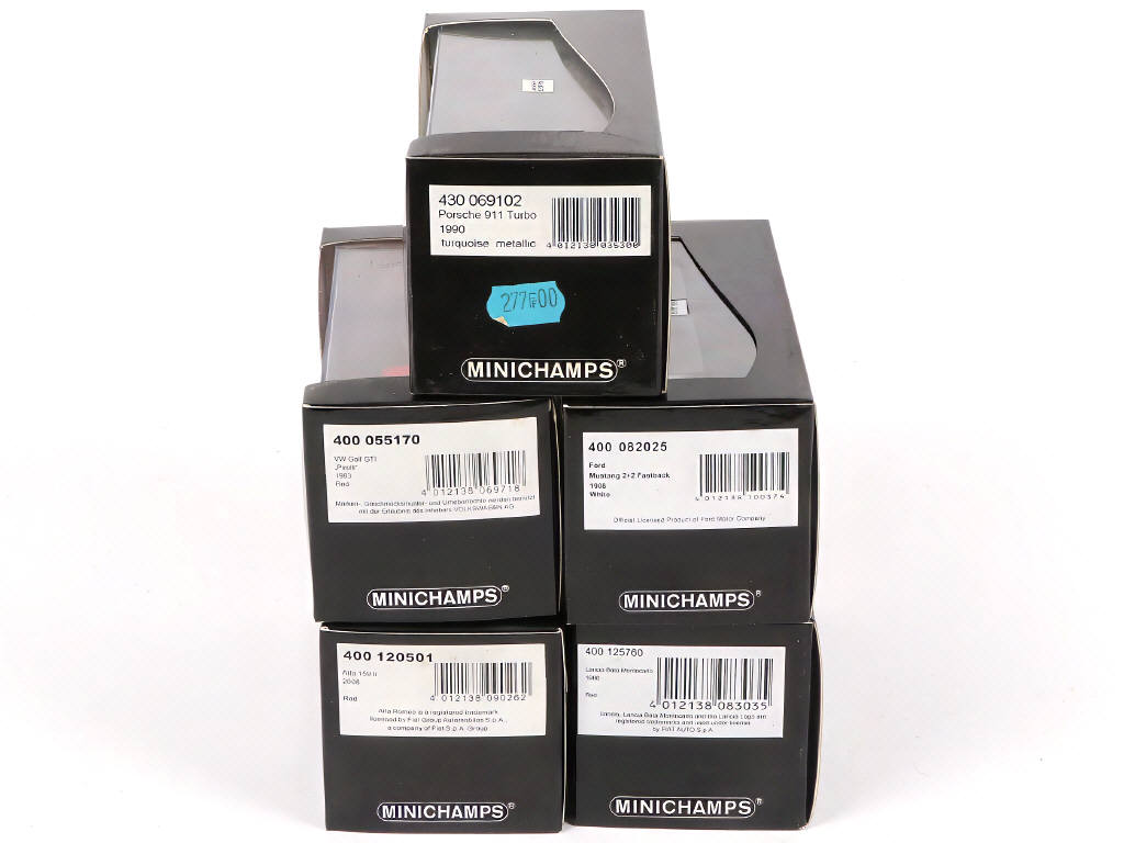 Lot 118 - MINICHAMPS (ALLEMAGNE) (5)