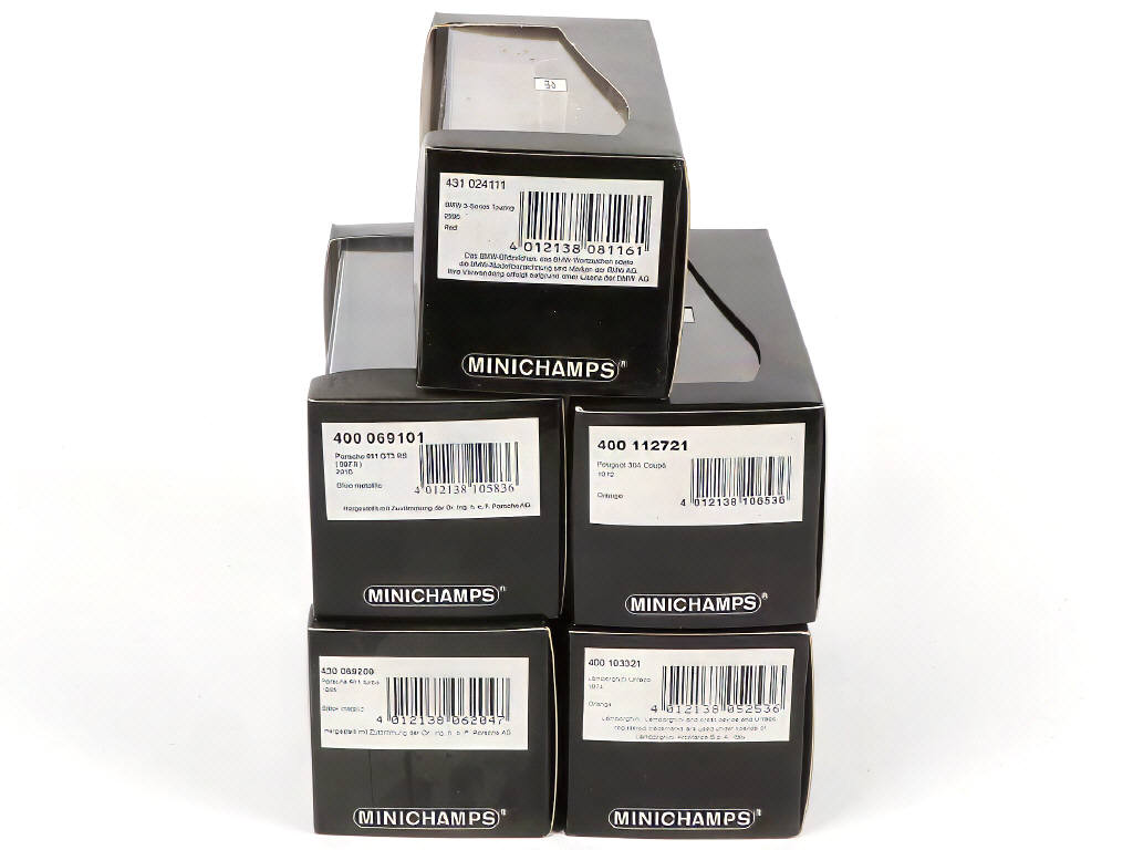 Lot 120 - MINICHAMPS (ALLEMAGNE) (5)