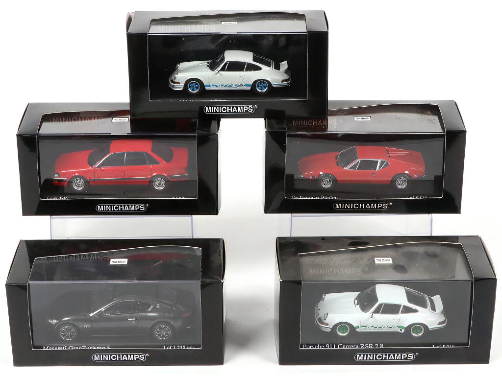 Lot 121 - MINICHAMPS (ALLEMAGNE) (5)