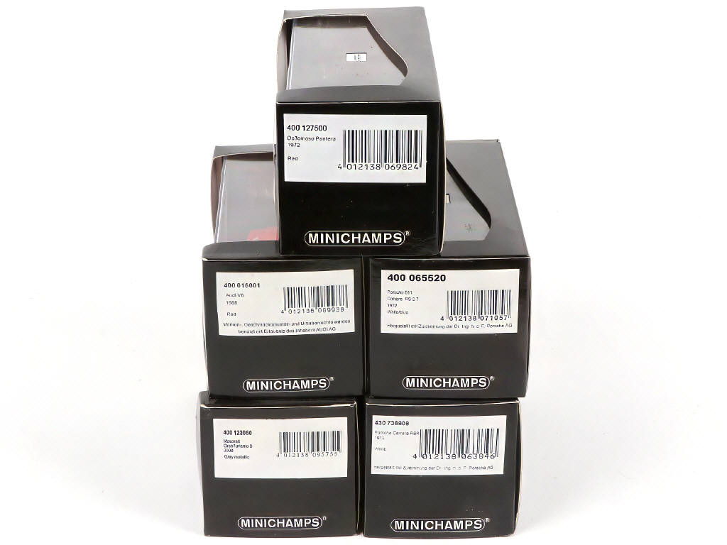Lot 121 - MINICHAMPS (ALLEMAGNE) (5)