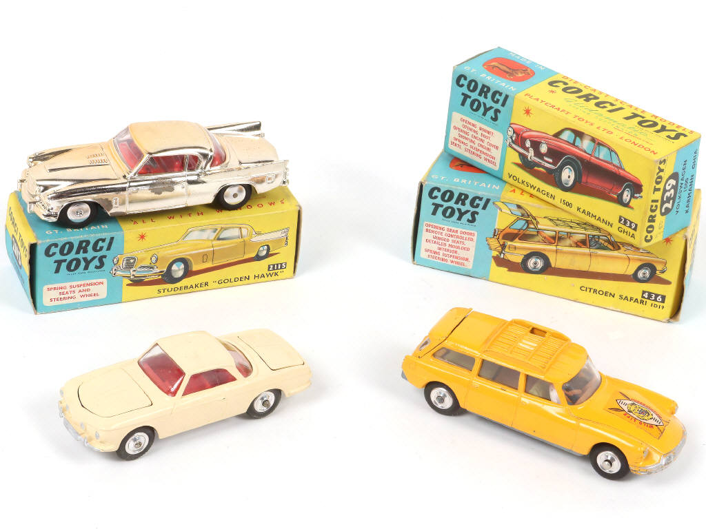 Lot 179 - CORGI TOYS (GB) (3)