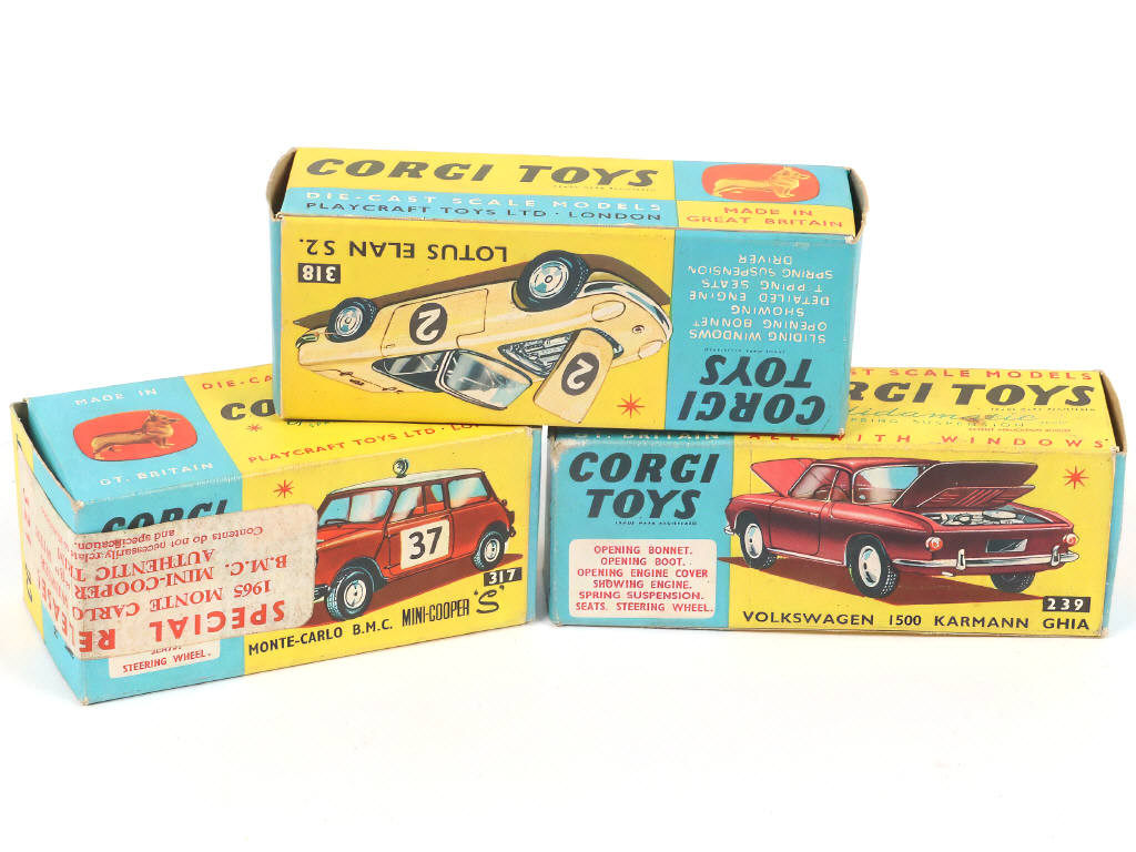 Lot 177 - CORGI TOYS (GB) (3)