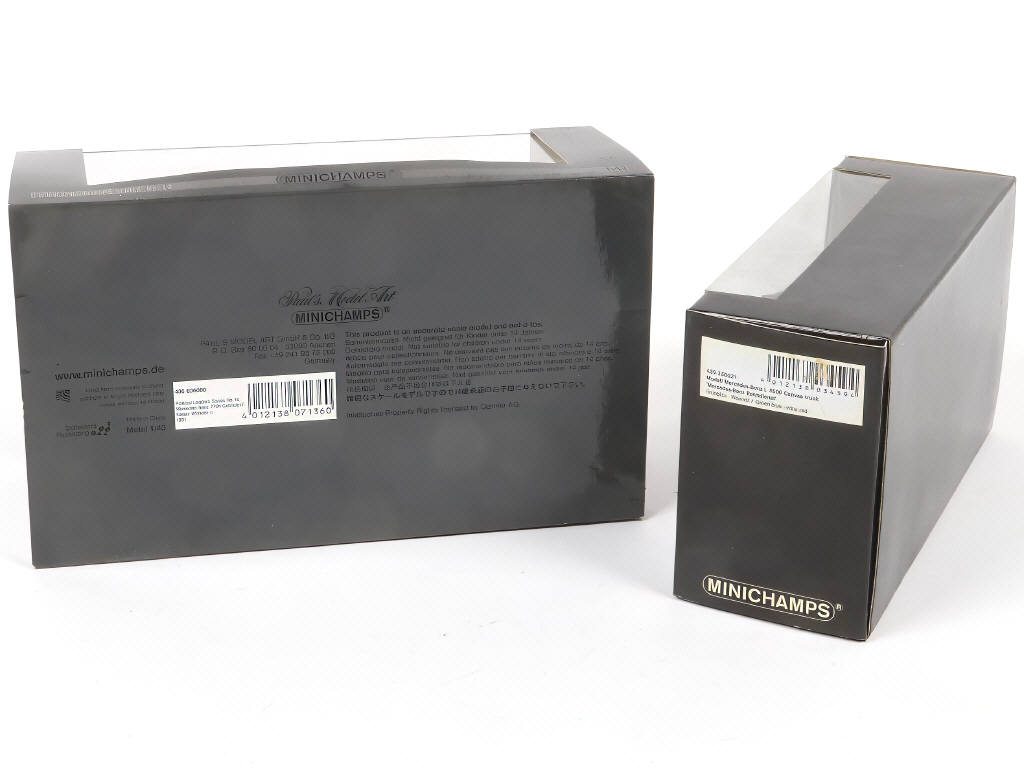 Lot 121 - MINICHAMPS (ALLEMAGNE) (2)