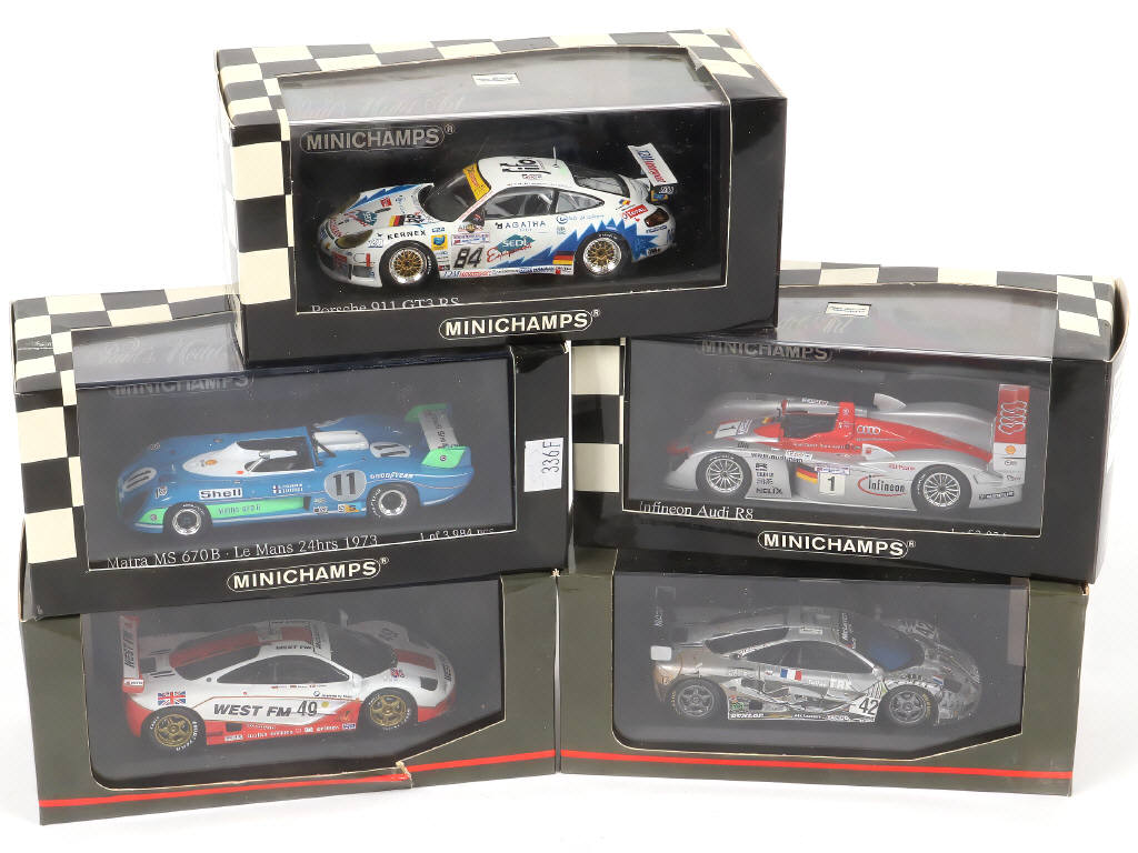 Lot 123 - MINICHAMPS (ALLEMAGNE) (5)