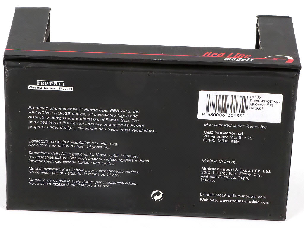 Lot 201 - RED LINE MODELS (ITALIE) (1)
