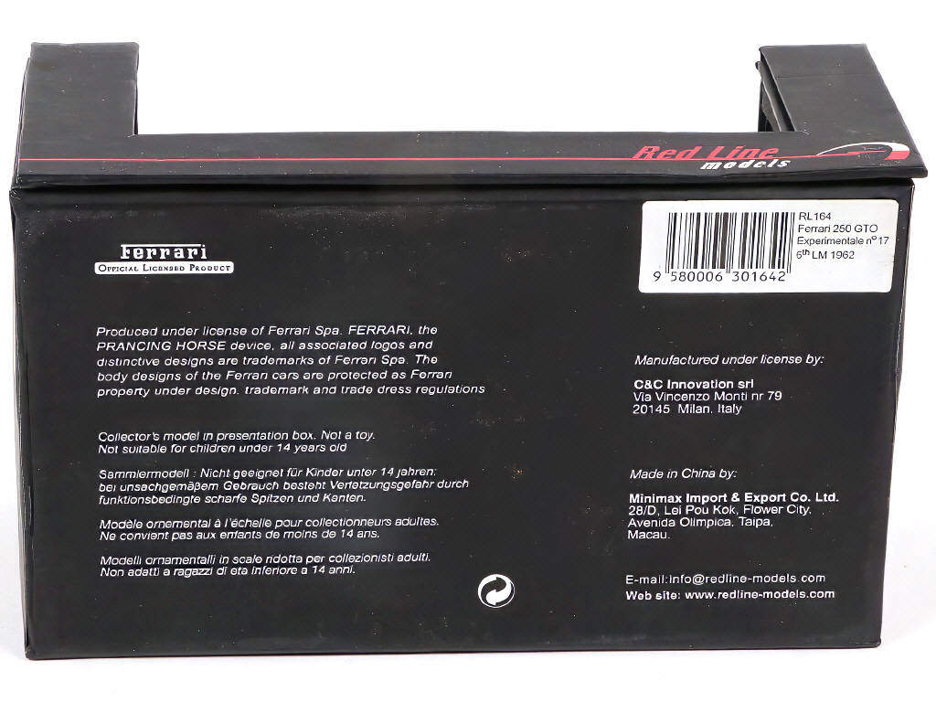 Lot 203 - RED LINE MODELS (ITALIE) (1)