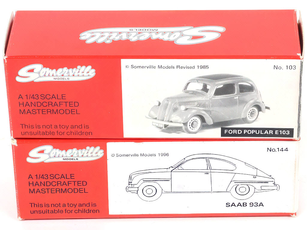 Lot 216 - SOMERVILLE MODELS (GB) (2)