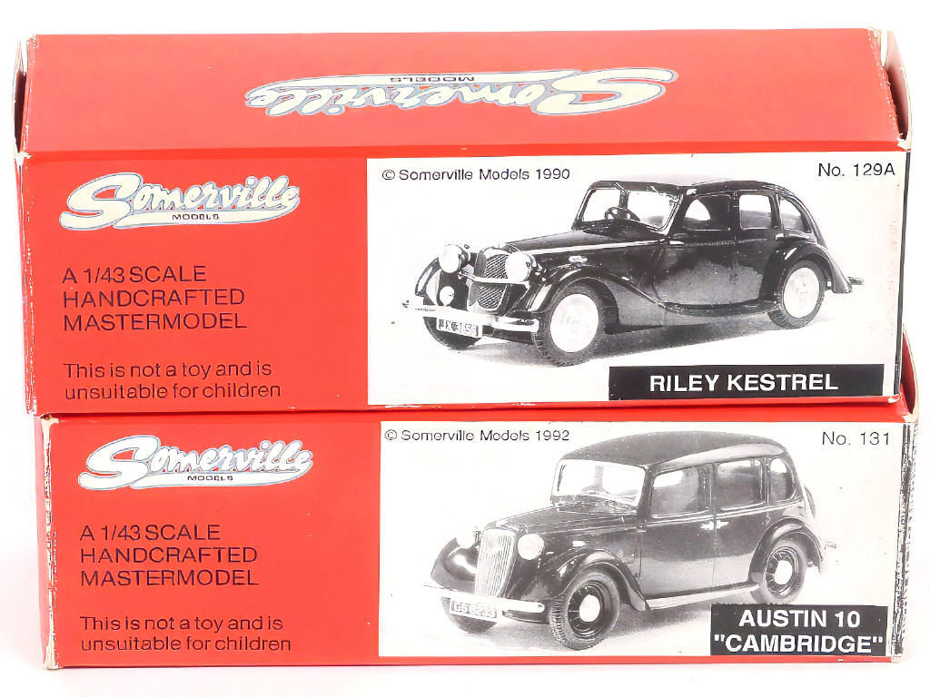 Lot 217 - SOMERVILLE MODELS (GB) (2)