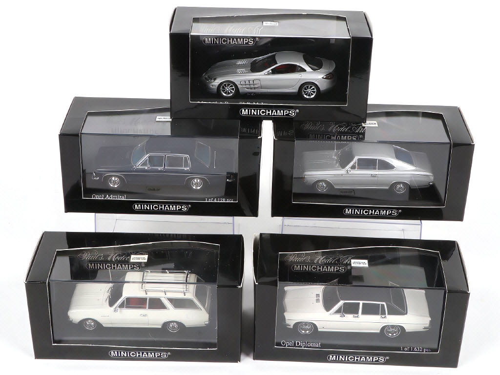 Lot 170 - MINICHAMPS (ALLEMAGNE) (5)