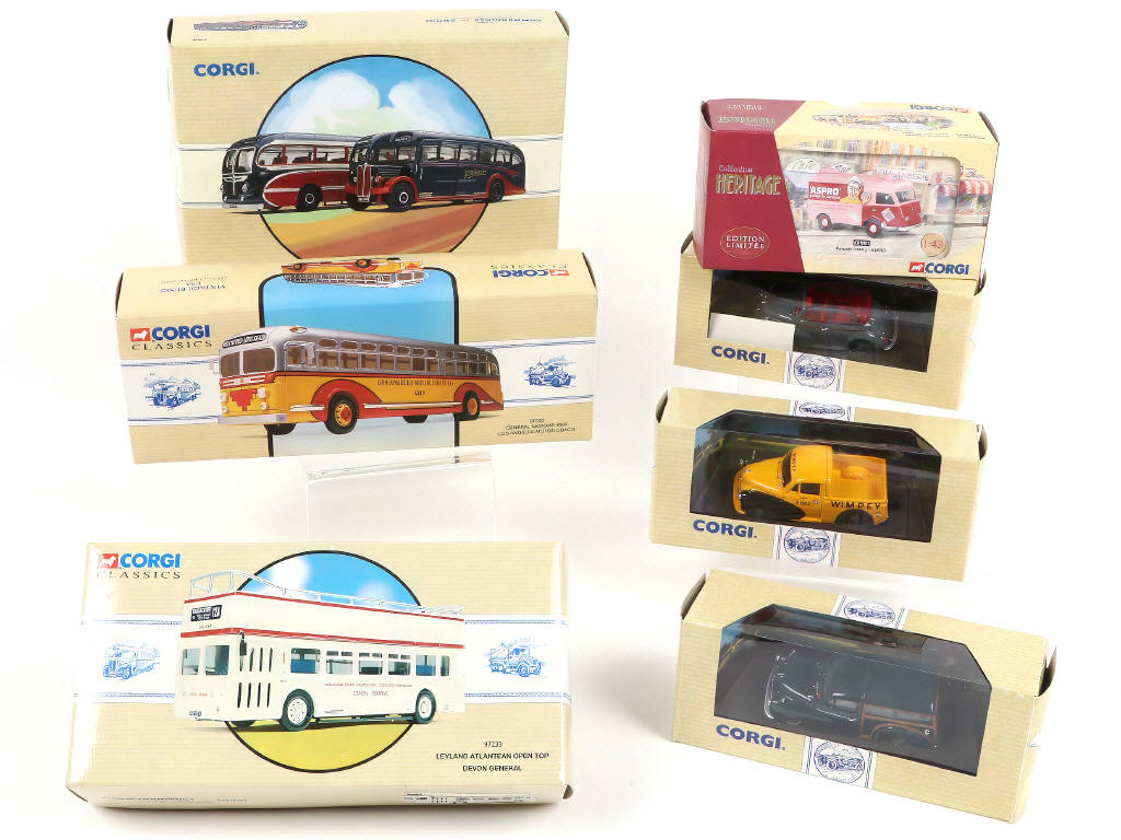 Lot 258 - CORGI TOYS (GB) (7)