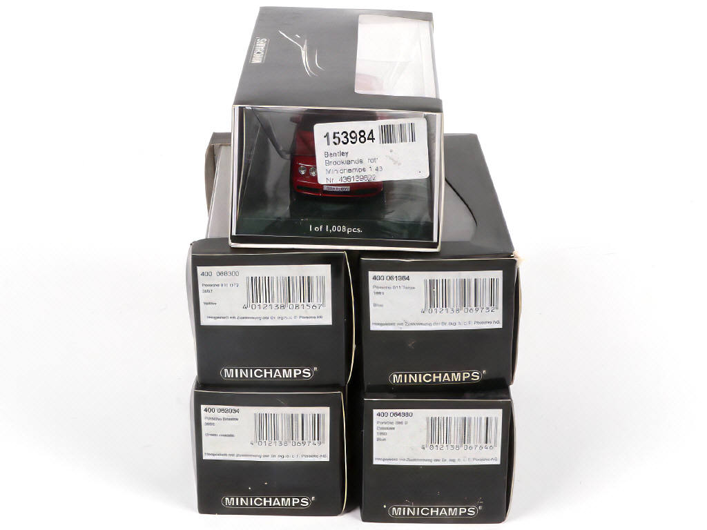 Lot 126 - MINICHAMPS (ALLEMAGNE) (5)