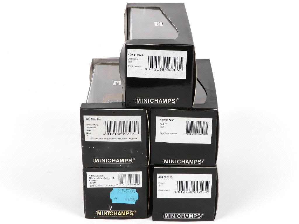 Lot 129 - MINICHAMPS (ALLEMAGNE) (5)