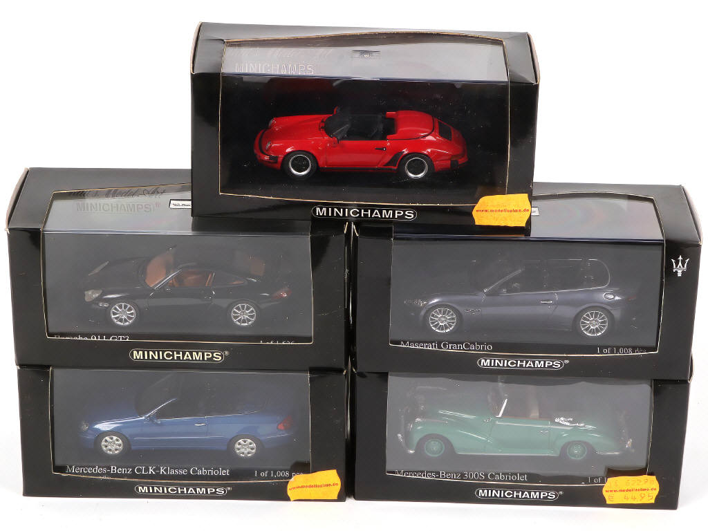 Lot 131 - MINICHAMPS (ALLEMAGNE) (5)