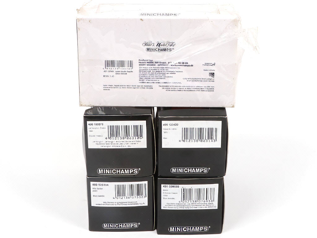 Lot 132 - MINICHAMPS (ALLEMAGNE) (5)