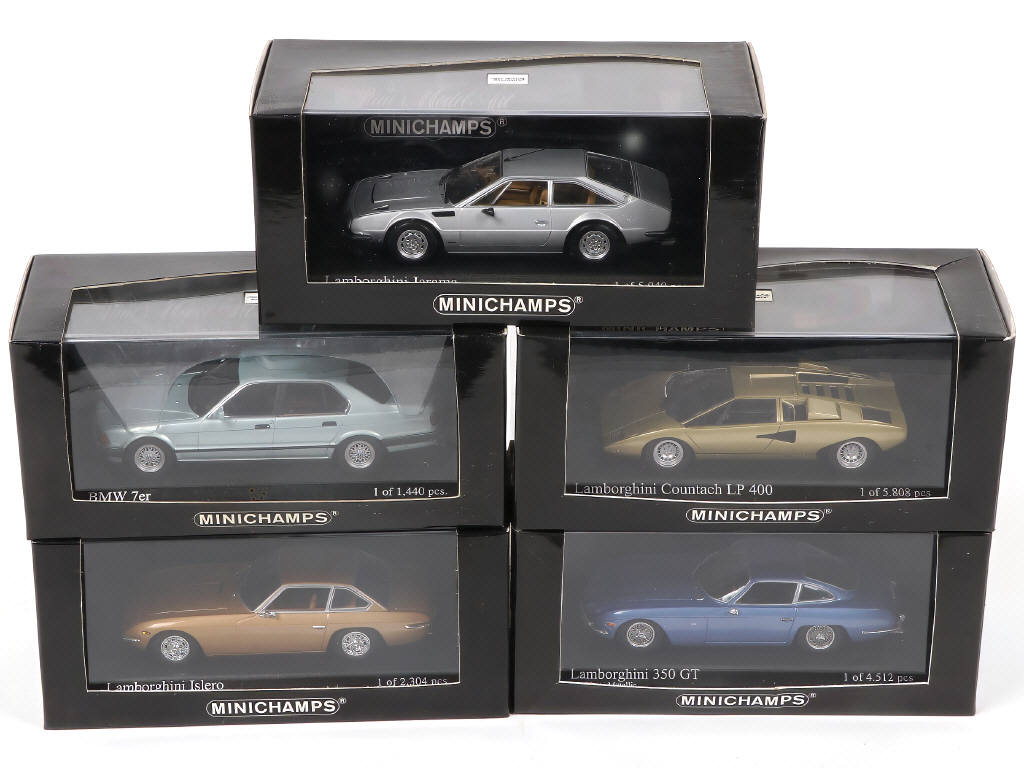 Lot 134 - MINICHAMPS (ALLEMAGNE) (5)