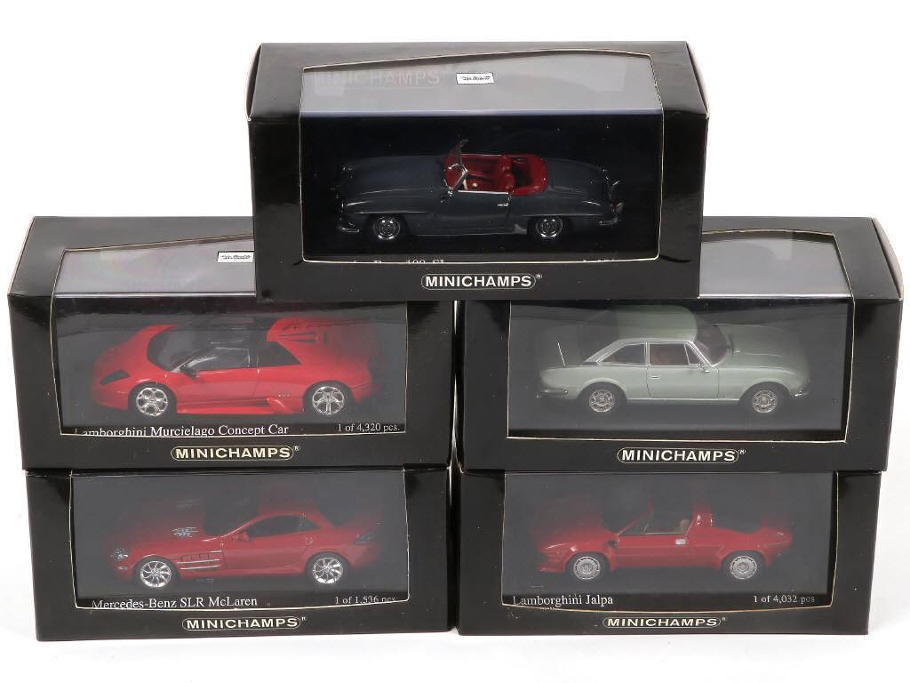 Lot 135 - MINICHAMPS (ALLEMAGNE) (5)