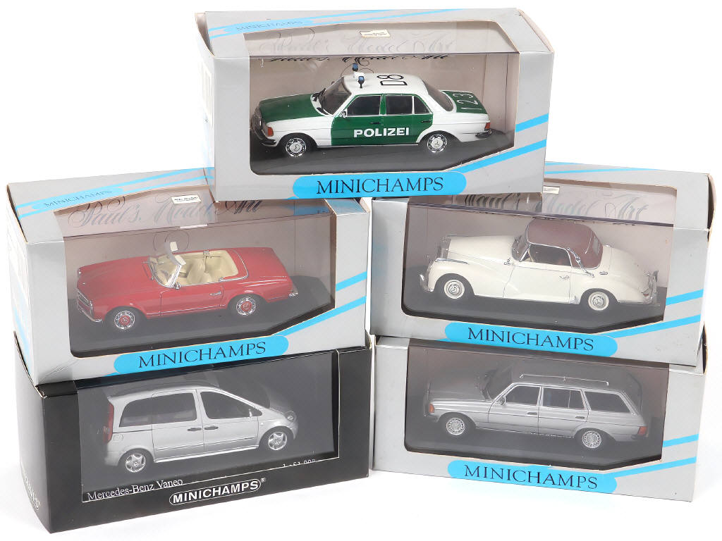 Lot 121 - MINICHAMPS (ALLEMAGNE) (5)