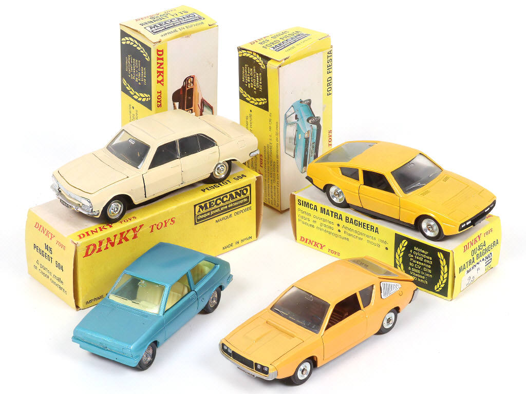 Lot 266 - DINKY TOYS (FRANCE) (4)