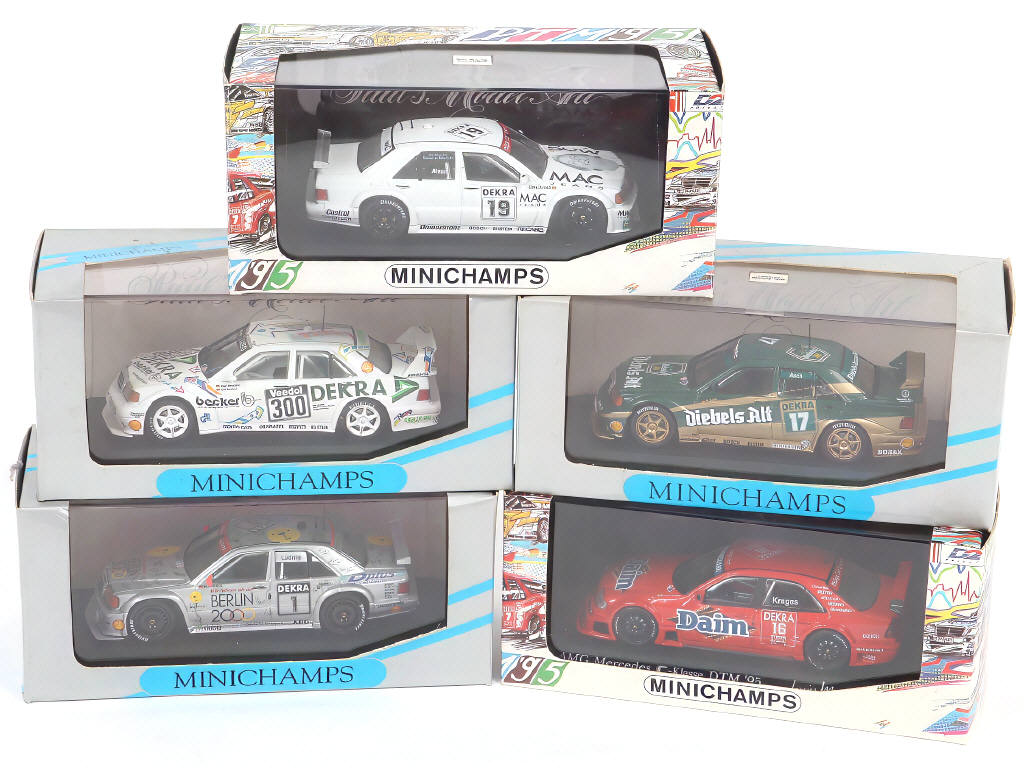 Lot 100 - MINICHAMPS (ALLEMAGNE) (5)