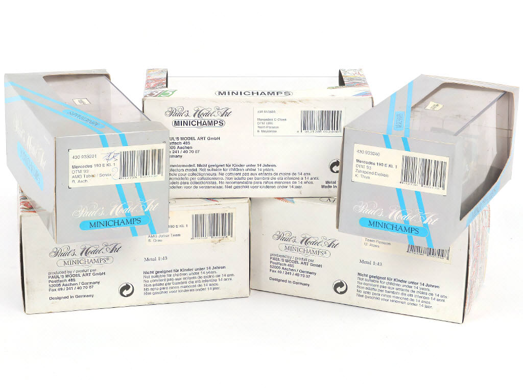 Lot 101 - MINICHAMPS (ALLEMAGNE) (5)