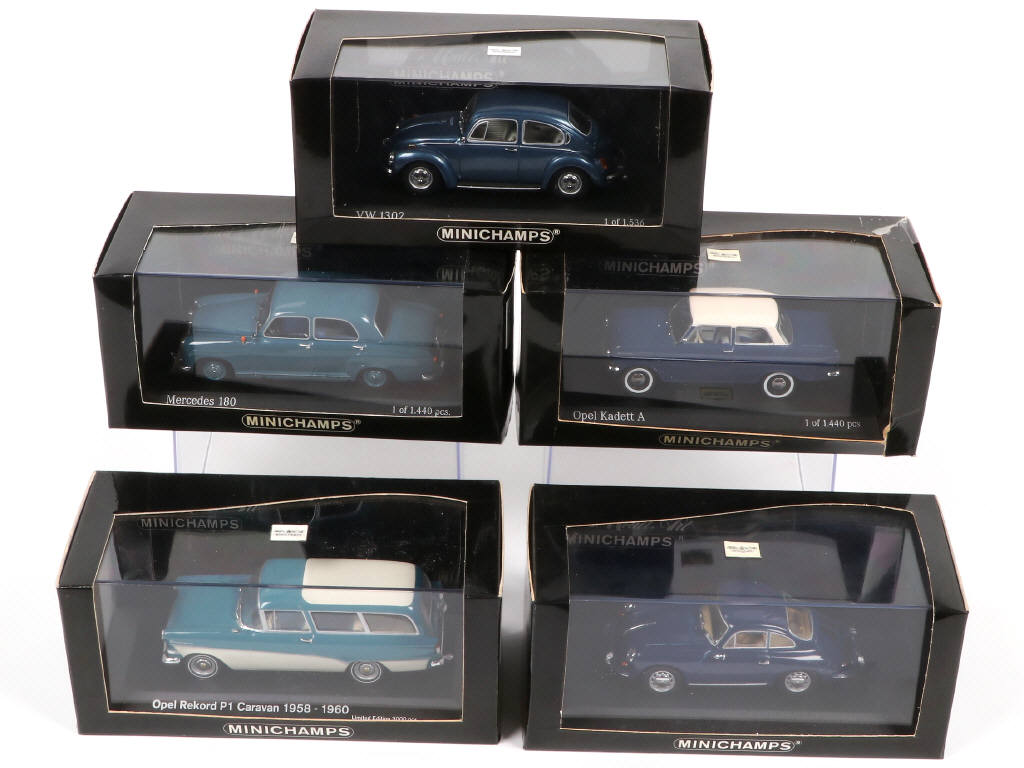 Lot 89 - MINICHAMPS (ALLEMAGNE) (5)