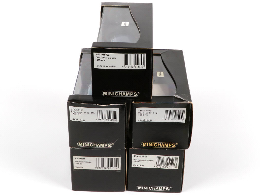 Lot 89 - MINICHAMPS (ALLEMAGNE) (5)