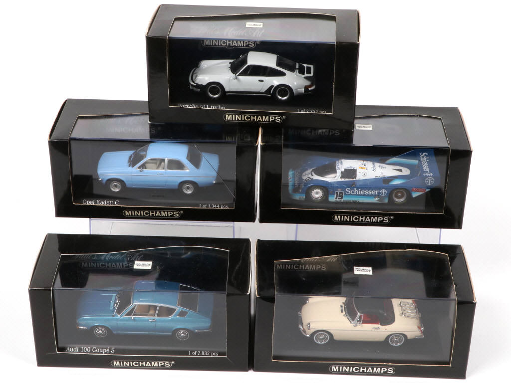 Lot 94 - MINICHAMPS (ALLEMAGNE) (5)