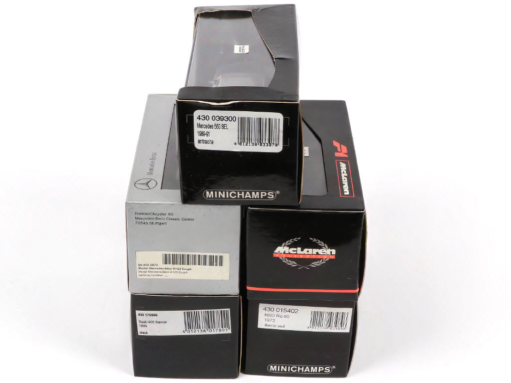 Lot 83 - MINICHAMPS (ALLEMAGNE) (4)