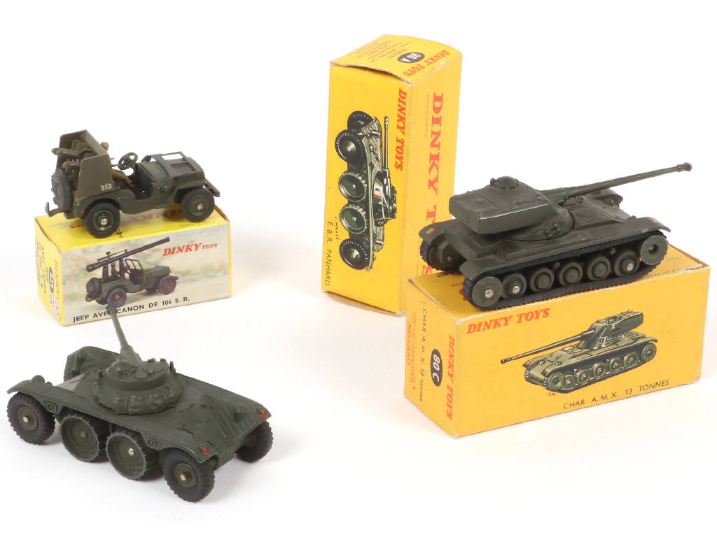 Lot 296 - DINKY TOYS (FRANCE) (3)