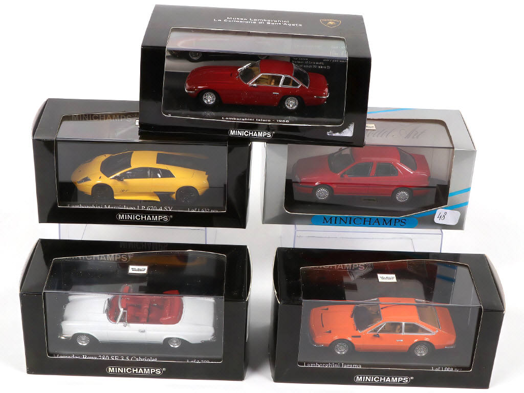 Lot 93 - MINICHAMPS (ALLEMAGNE) (5)